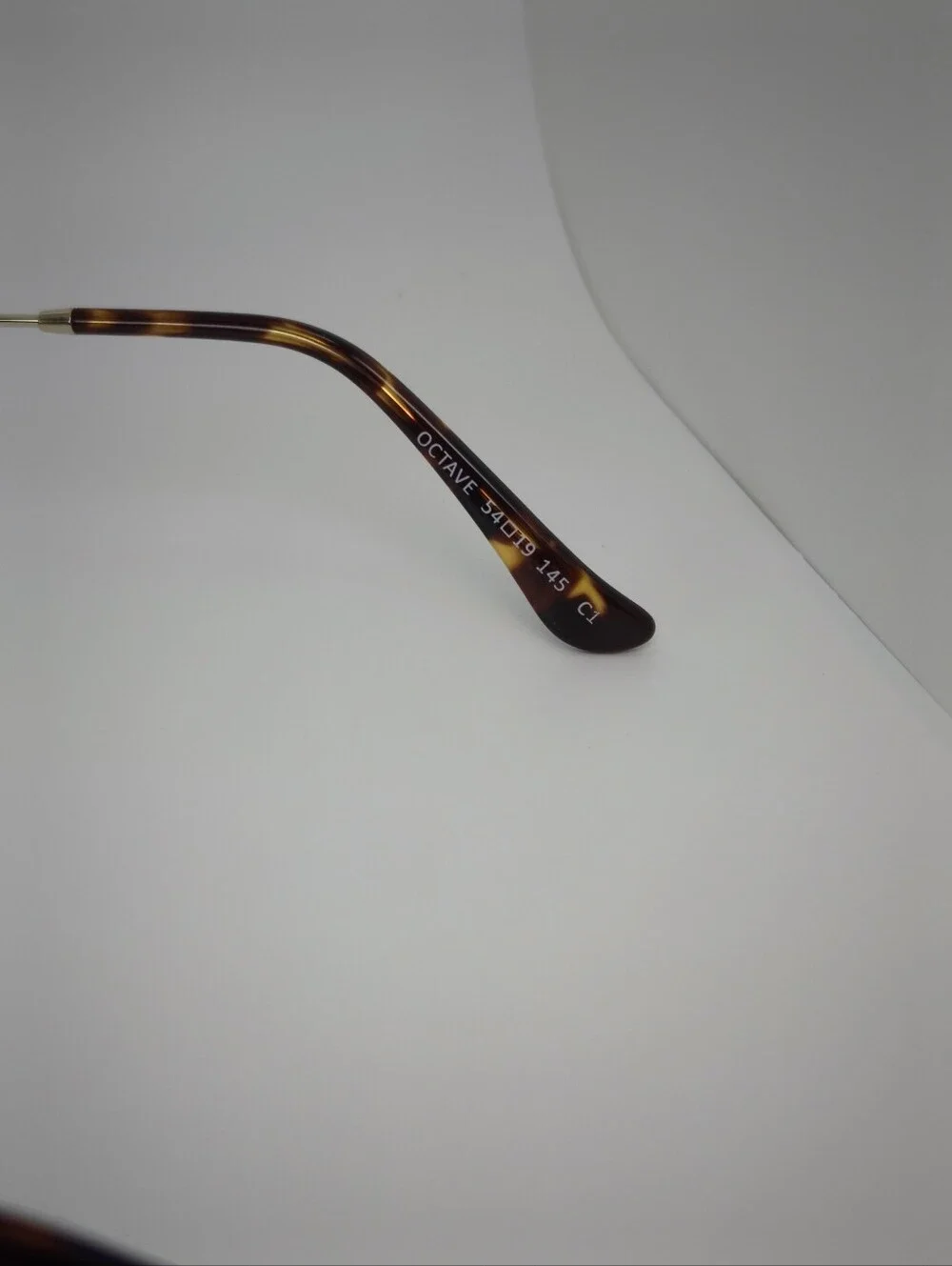 Octave. Gold Geometric Frame Women's Eyewear.